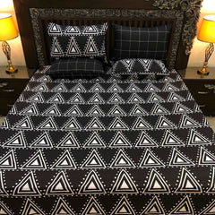 5 Pieces Pure Cotton Bedsheet