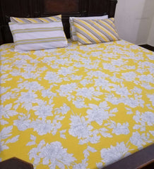 5 Pieces Pure Cotton Bedsheet