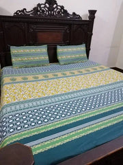 3 Pieces Pure cotton Bedsheet