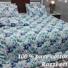6 Pieces Pure Cotton Vicki Razai Set