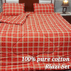 6 Pieces Pure Cotton Vicki Razai Set