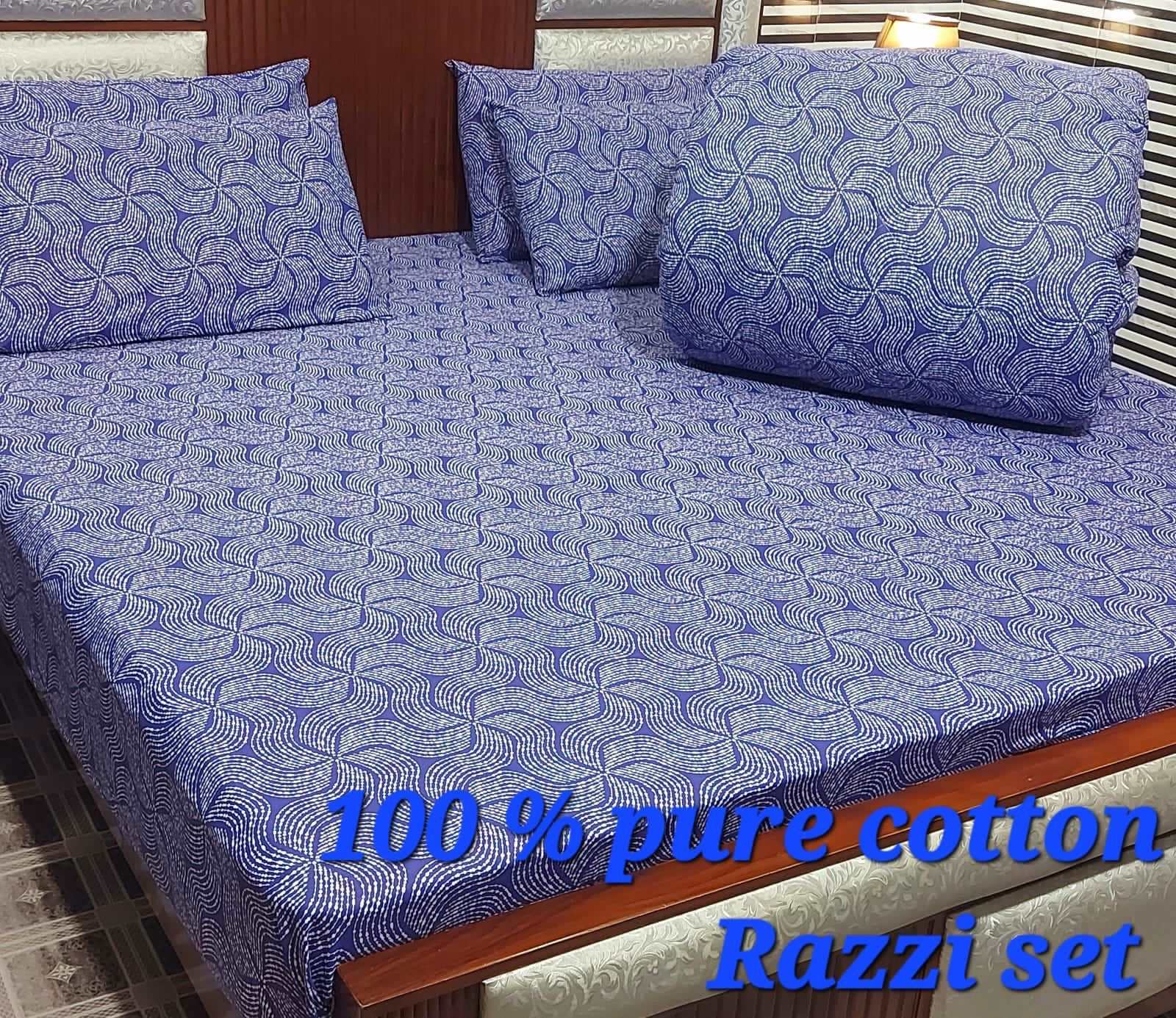 6 Pieces Pure Cotton Vicki Razai Set