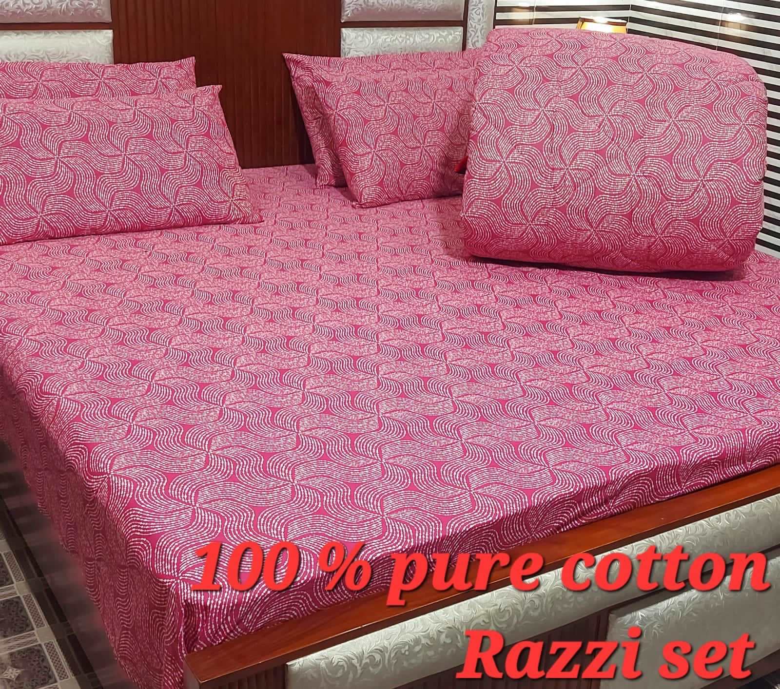 6 Pieces Pure Cotton Vicki Razai Set