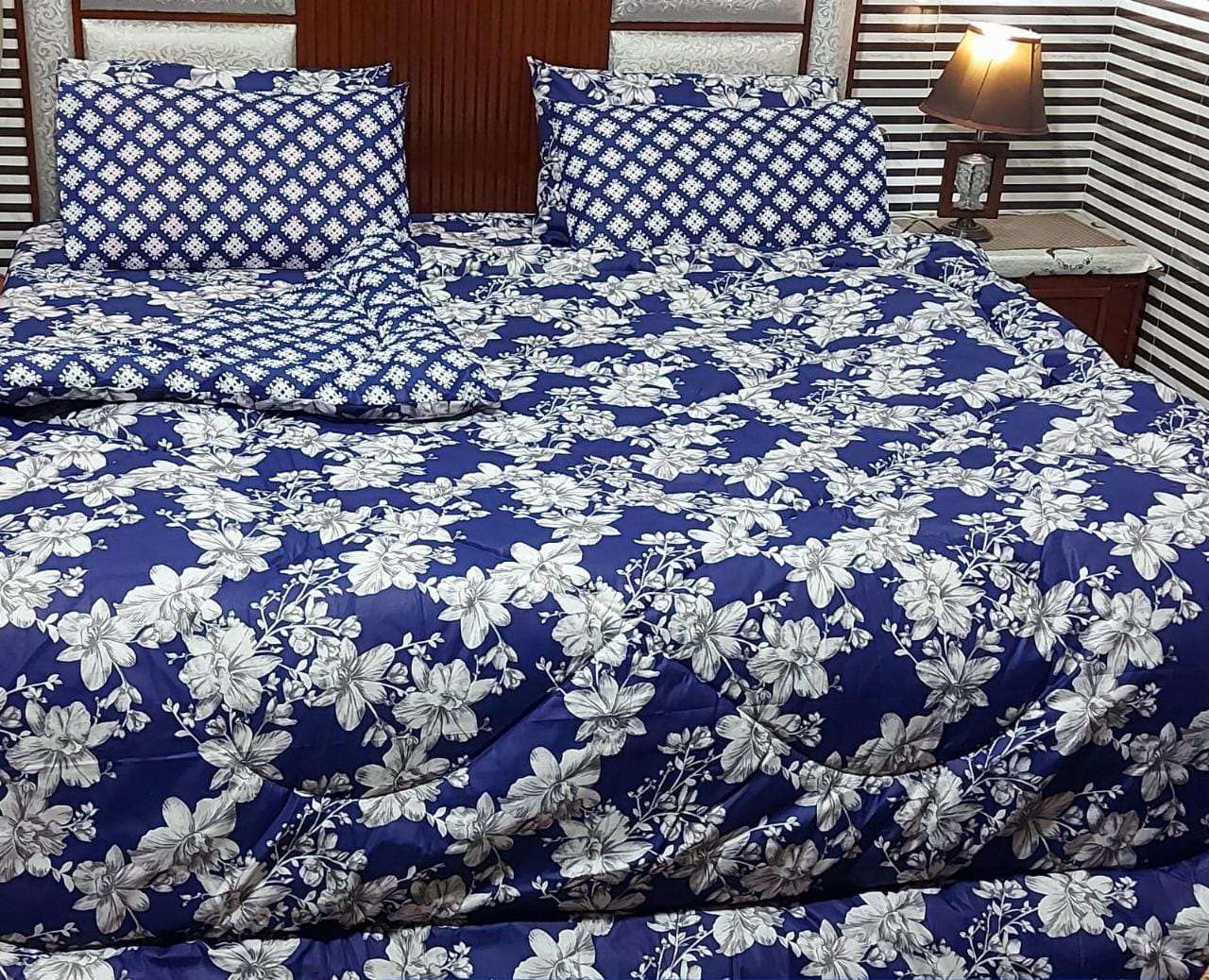 6 Pieces Salonica Cotton Vicki Razai Set