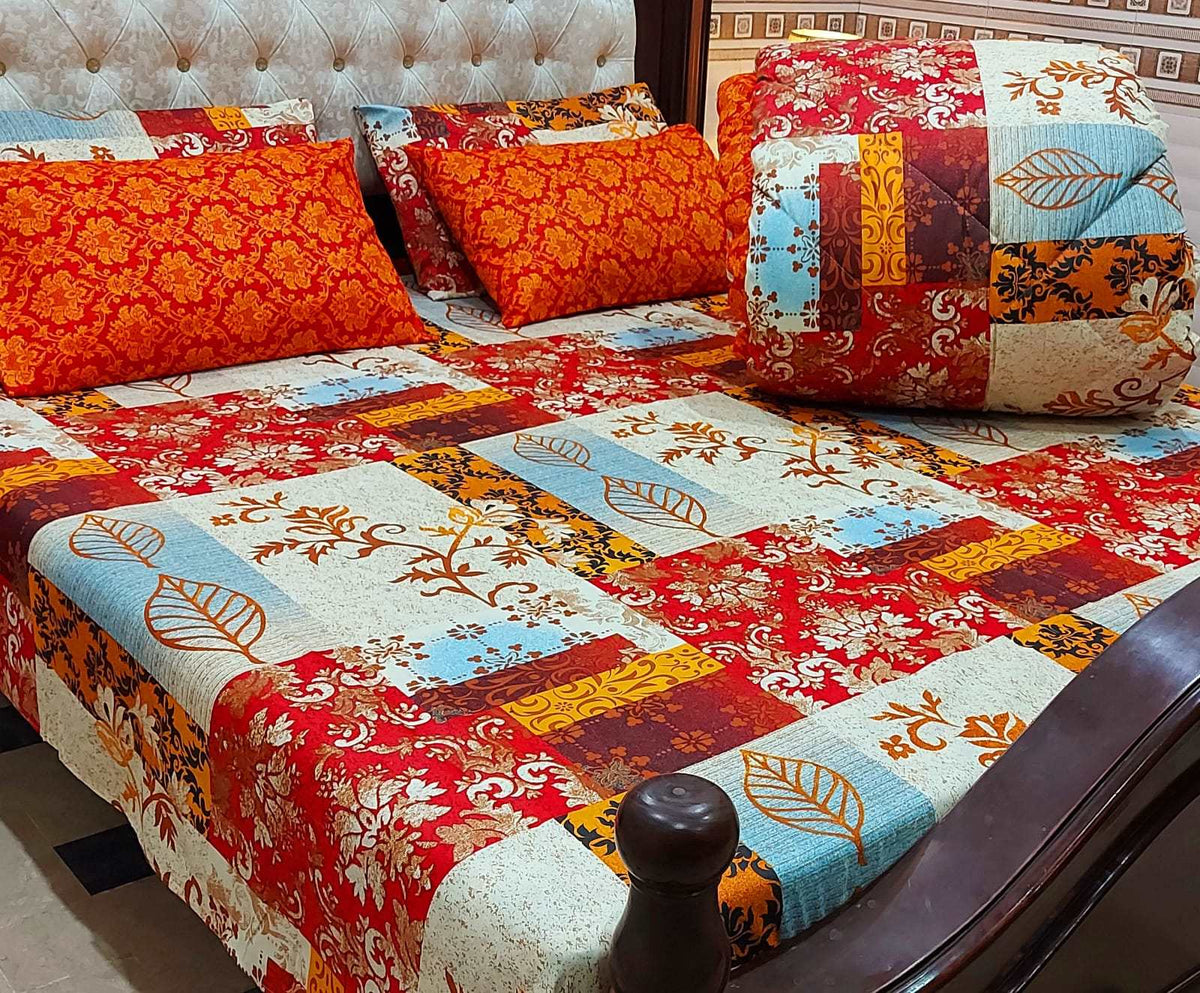 6 Pieces Salonica Cotton Vicki Razai Set