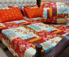 6 Pieces Salonica Cotton Vicki Razai Set