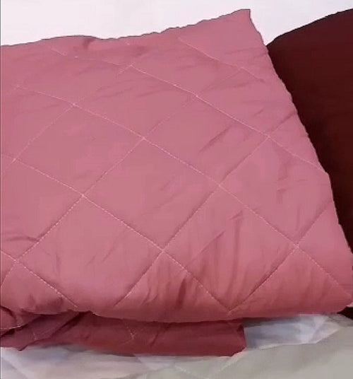 Quilted mattress cover colour options