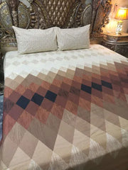 3 Pieces Pure cotton Bedsheet