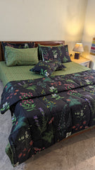 8 Pieces Pure Cotton Comforter set