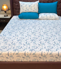 5 Pieces Pure Cotton Bedsheet