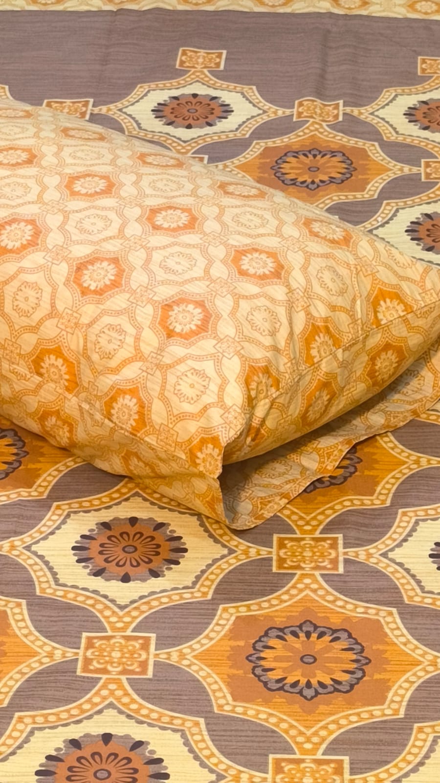 5 Pieces Pure Cotton Bedsheet