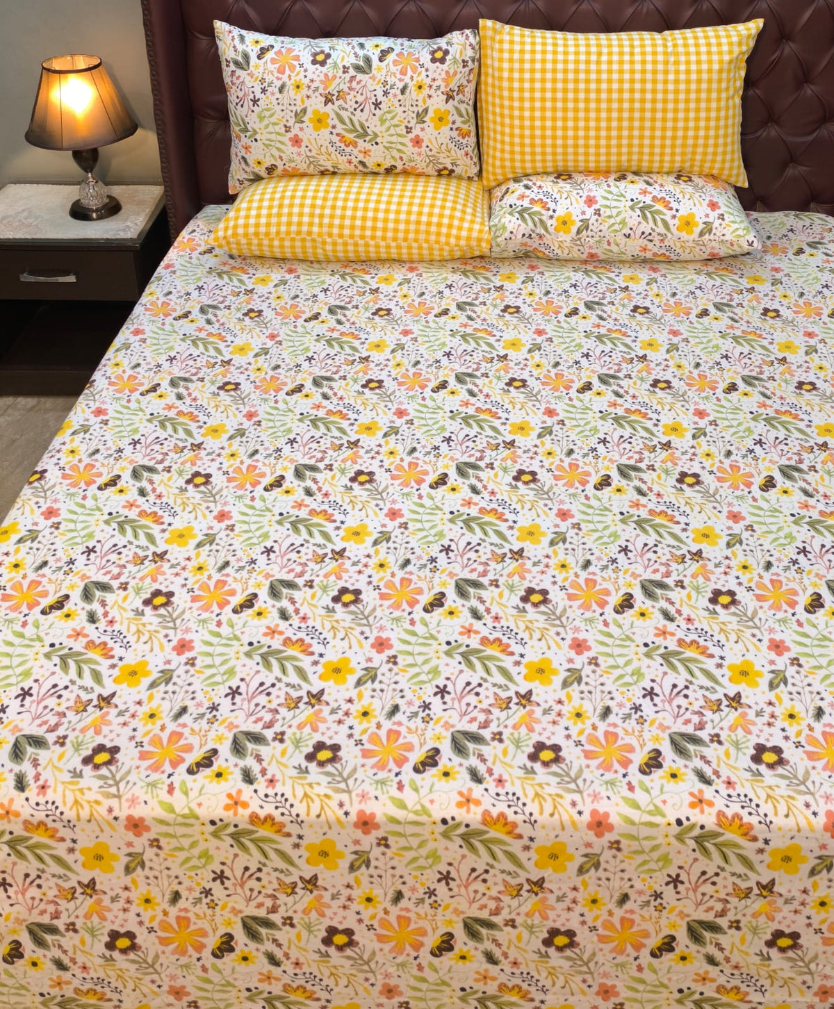 5 Pieces Export Quality Cotton Bedsheet