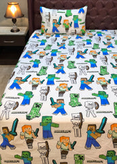 Kids Bedsheet - Cartoon Character