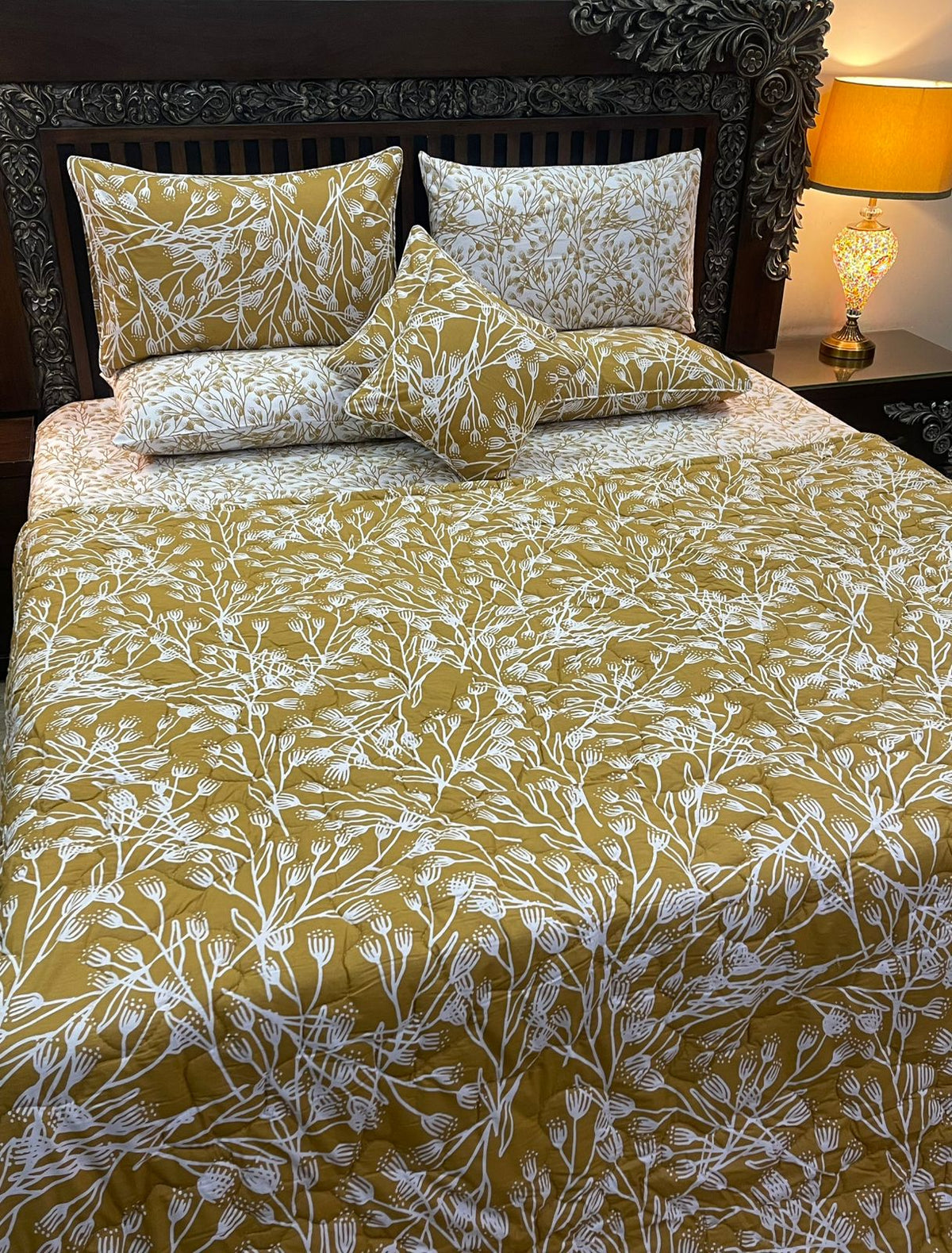 8 Pieces Export Quality Cotton Comforter set