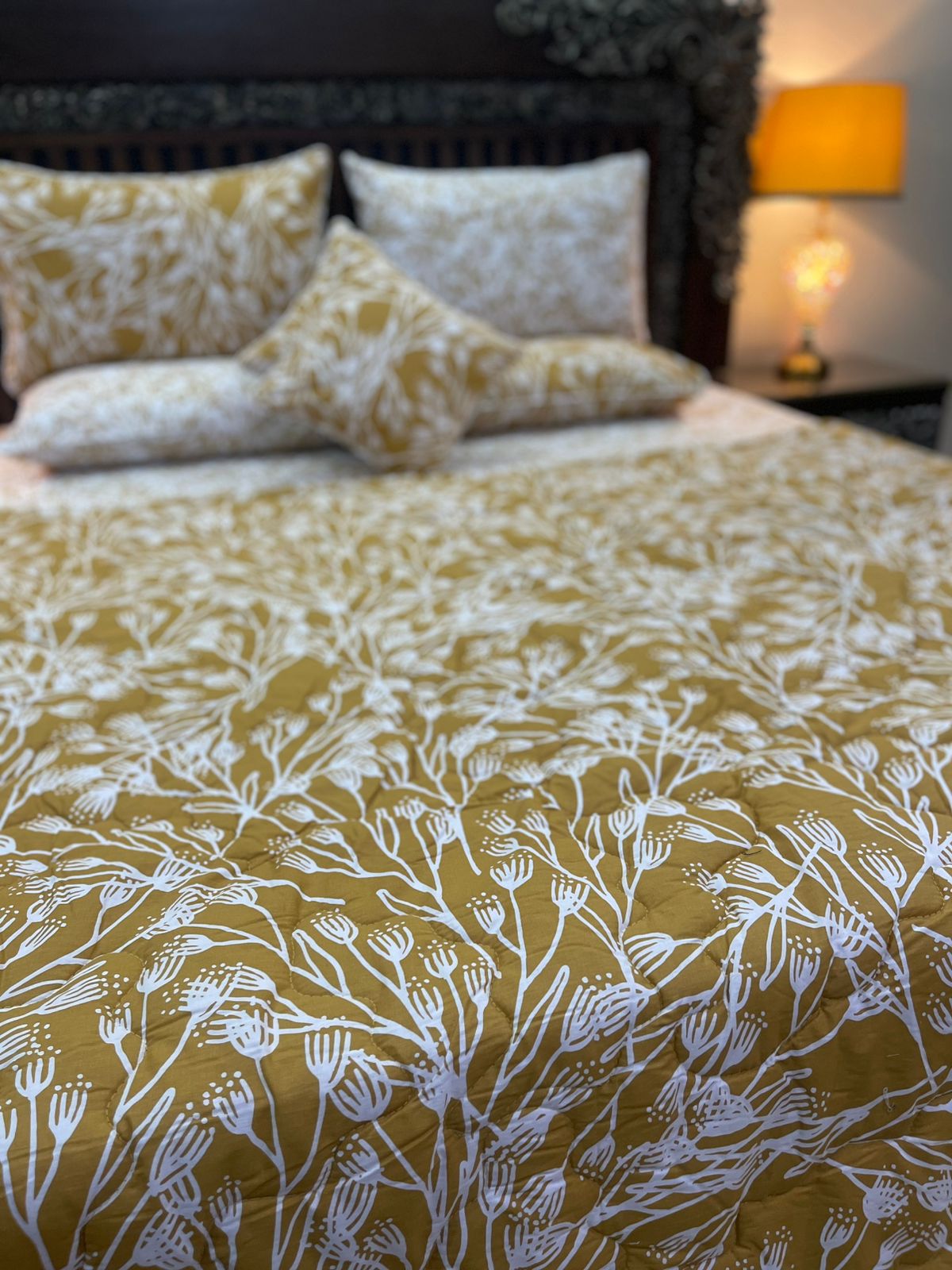 8 Pieces Export Quality Cotton Comforter set