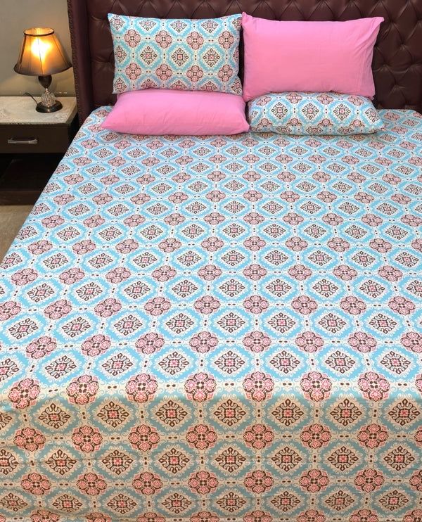 5 Pieces Export Quality Cotton Bedsheet