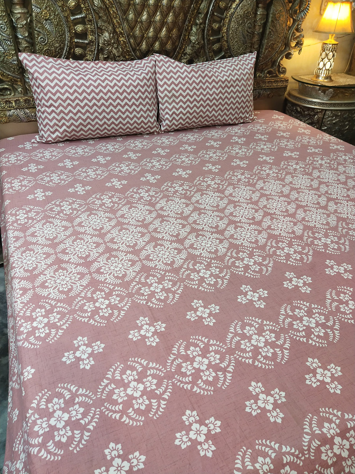 3 Pieces Pure cotton Bedsheet (Copy)