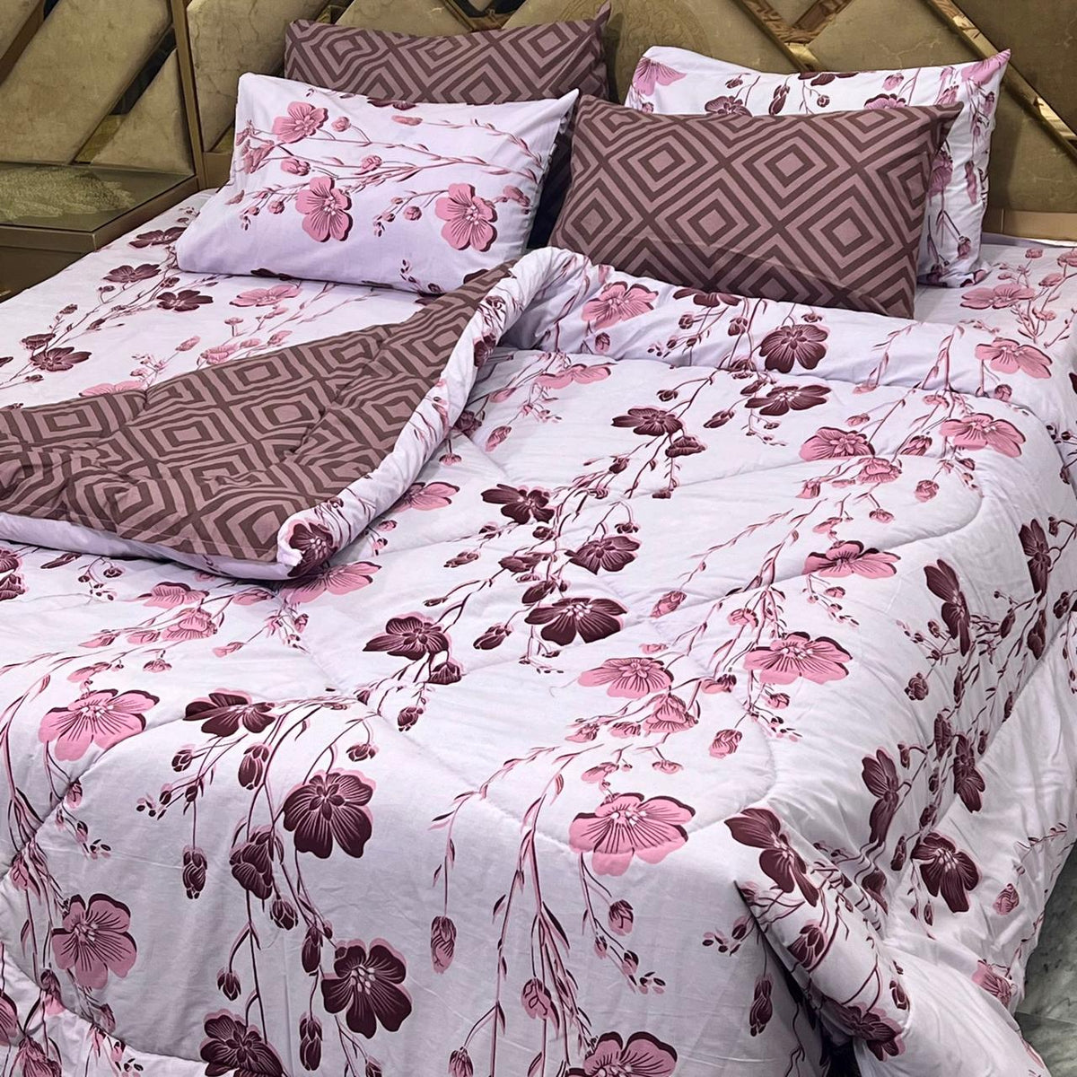 6 Pieces Export Cotton Vicky Razai Set