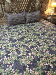 3 Pieces Pure cotton Bedsheet