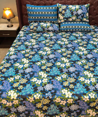 5 Pieces Pure Cotton Bedsheet