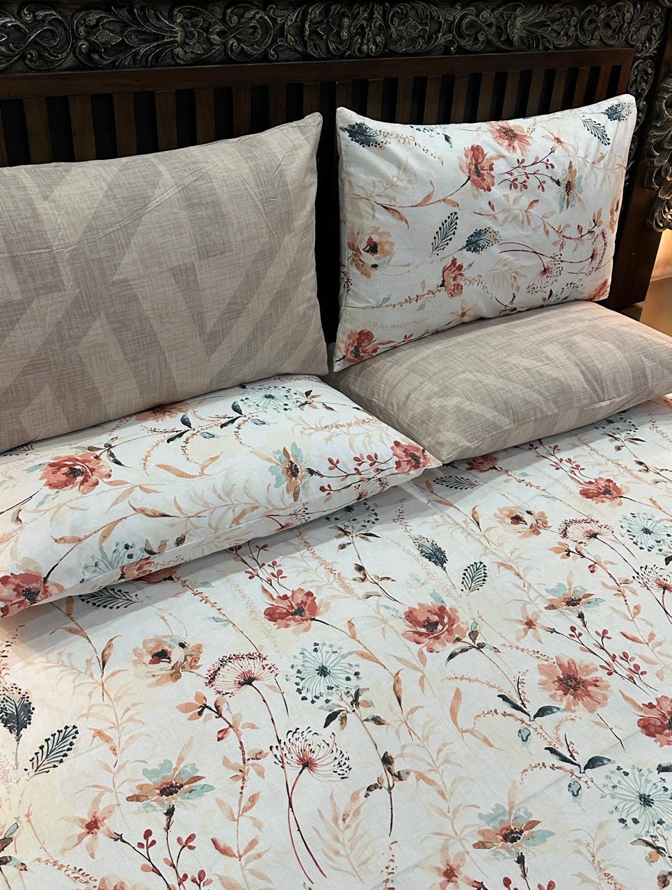 5 Pieces Export Quality Cotton Bedsheet