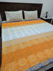 3 Pieces Pure cotton Bedsheet