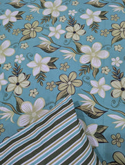 3 Pieces Pure cotton Bedsheet