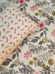 5 Pieces Pure Cotton Bedsheet