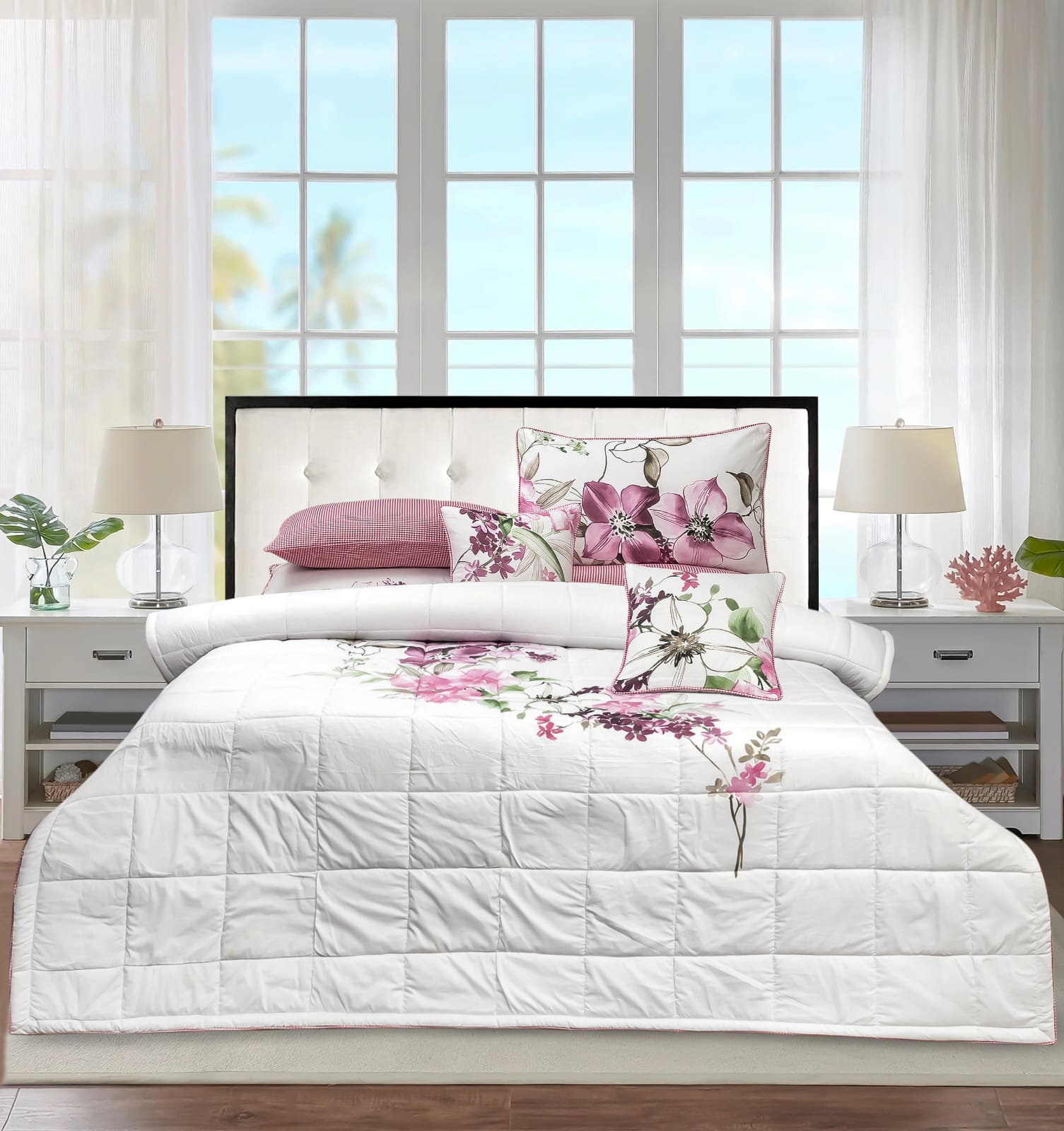 8 Pieces Export Quality Cotton Comforter set