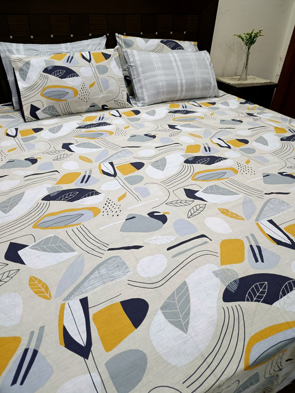 5 Pieces Export Quality Cotton Bedsheet