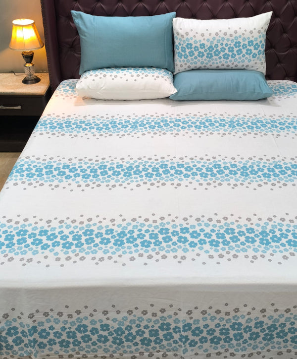5 Pieces Export Quality Cotton Bedsheet