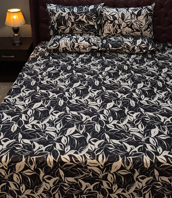 5 Pieces Pure Cotton Bedsheet