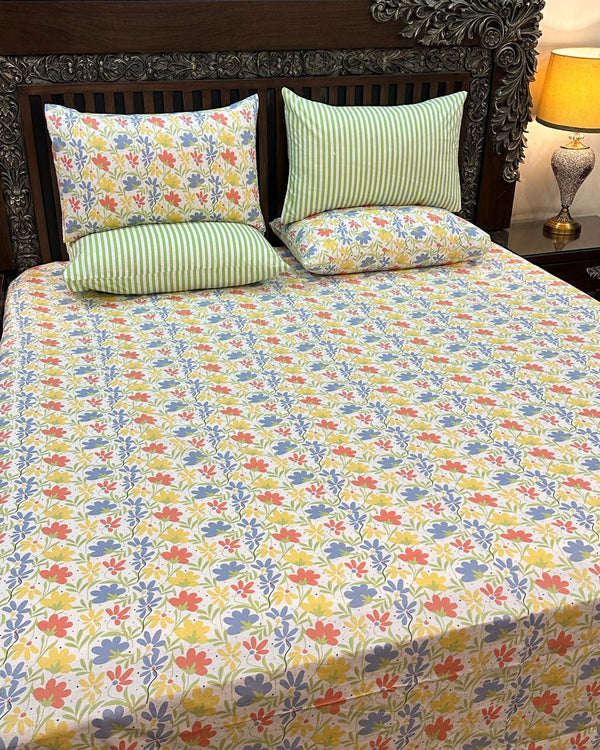 5 Pieces Export Quality Cotton Bedsheet