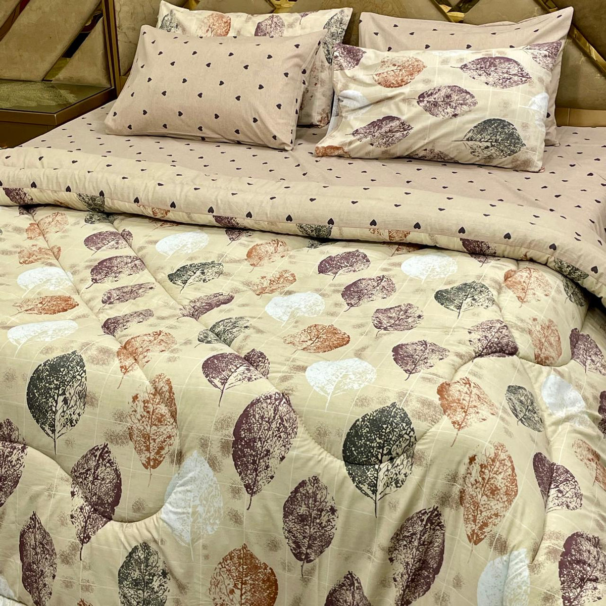 6 Pieces Export Cotton Vicky Razai Set