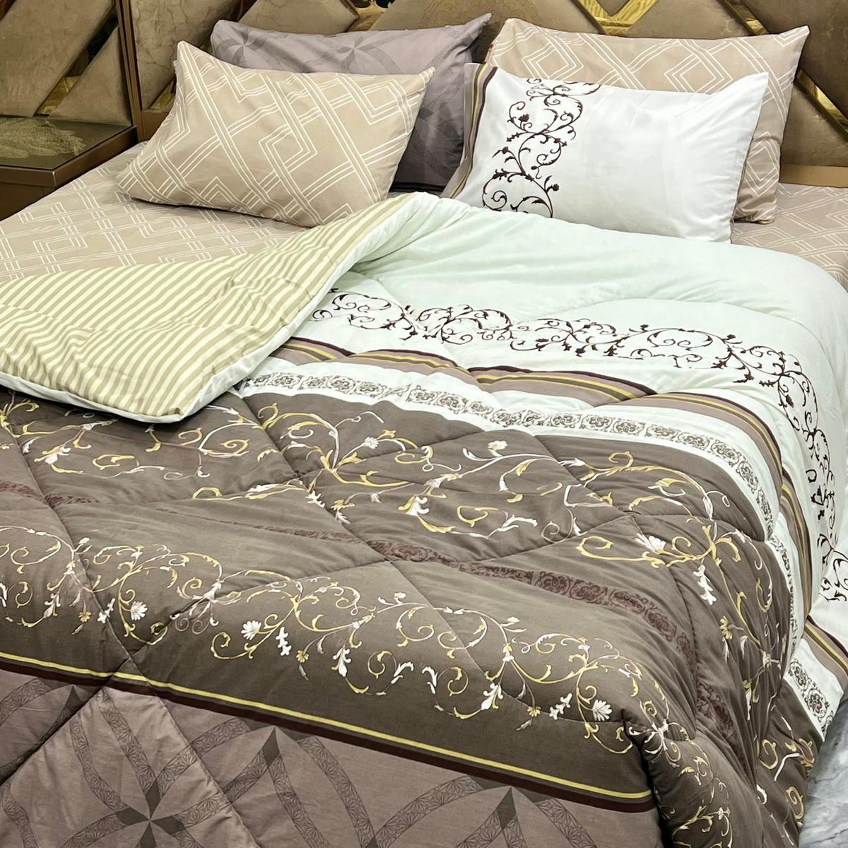 6 Pieces Export Cotton Vicky Razai Set