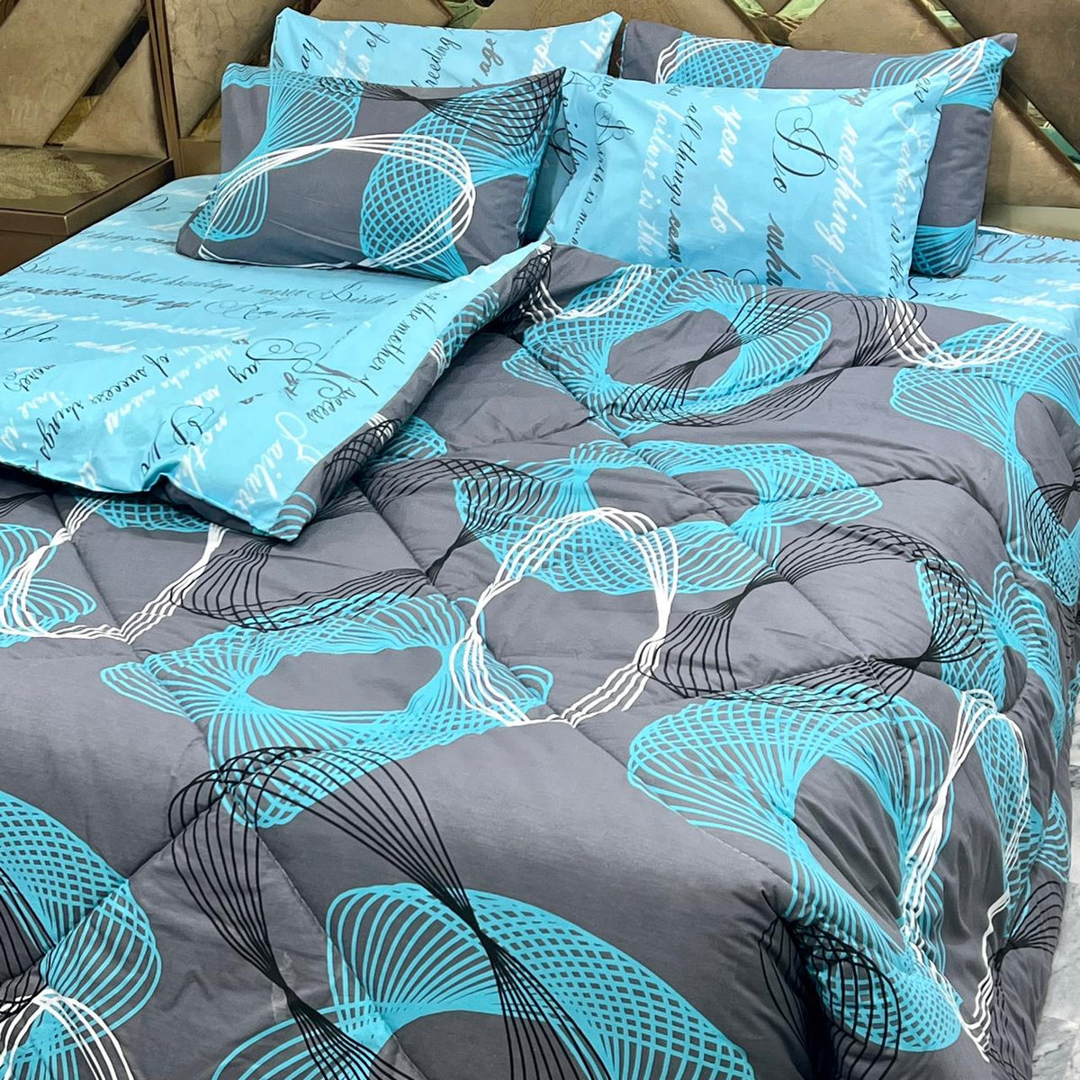 6 Pieces Export Cotton Vicky Razai Set
