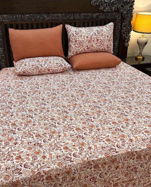 5 Pieces Export Quality Cotton Bedsheet