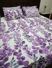 5 Pieces Pure Cotton Bedsheet