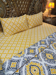 4 Pieces Pure Cotton Comforter set