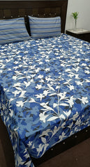 5 Pieces Pure Cotton Bedsheet