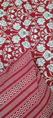 3 Pieces Pure cotton Bedsheet