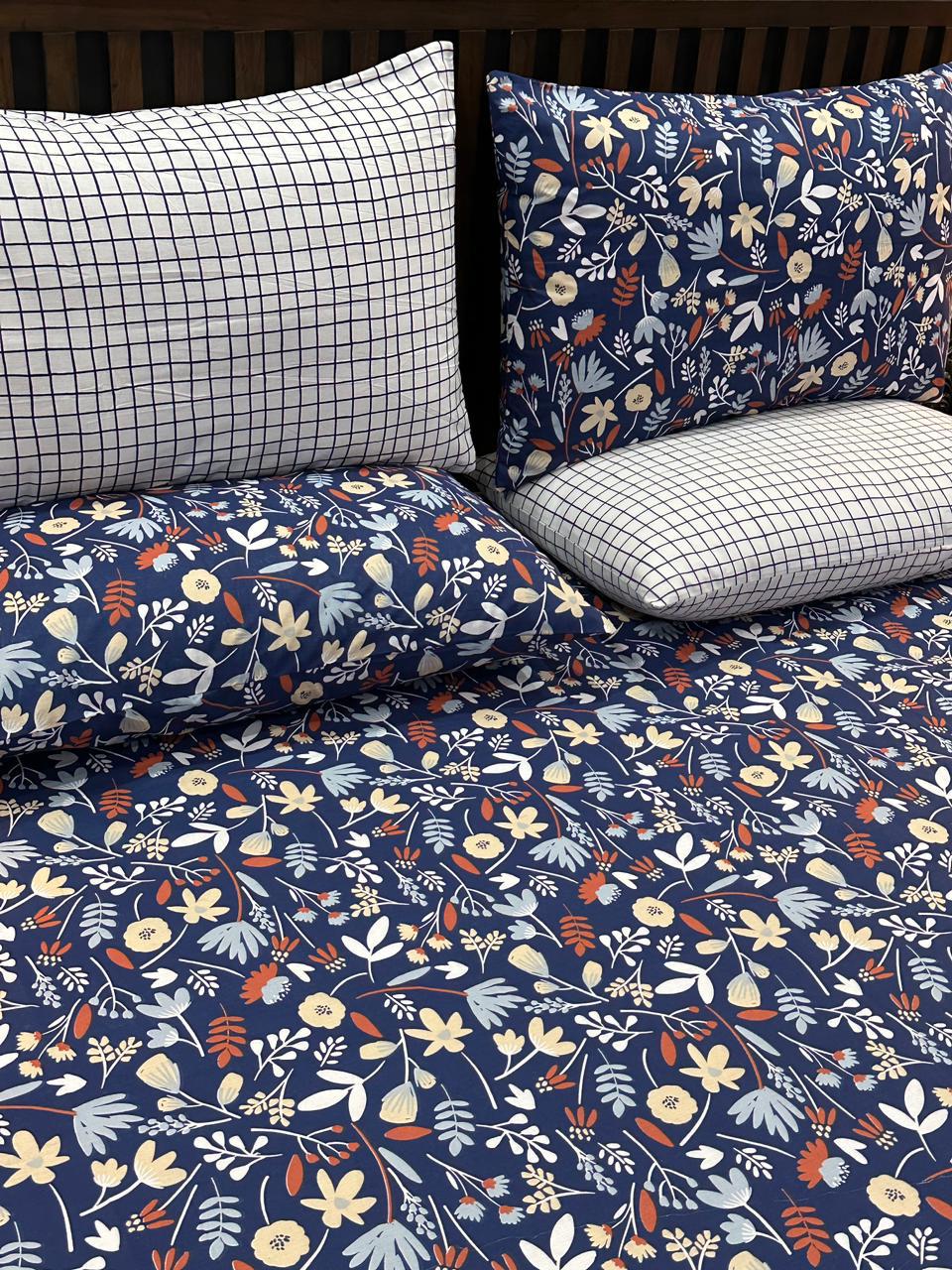 5 Pieces Export Quality Cotton Bedsheet