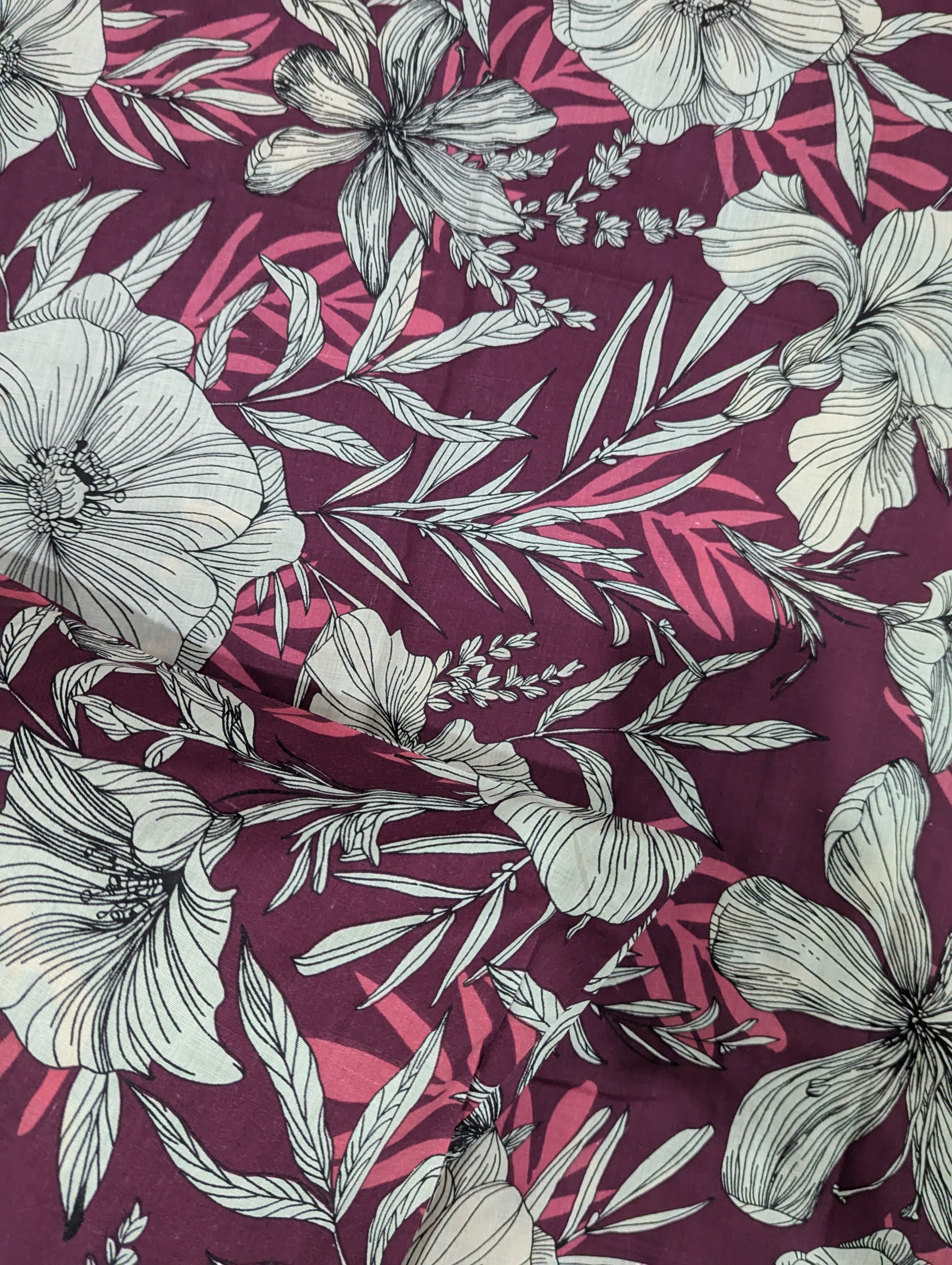3 Pieces Pure cotton Bedsheet