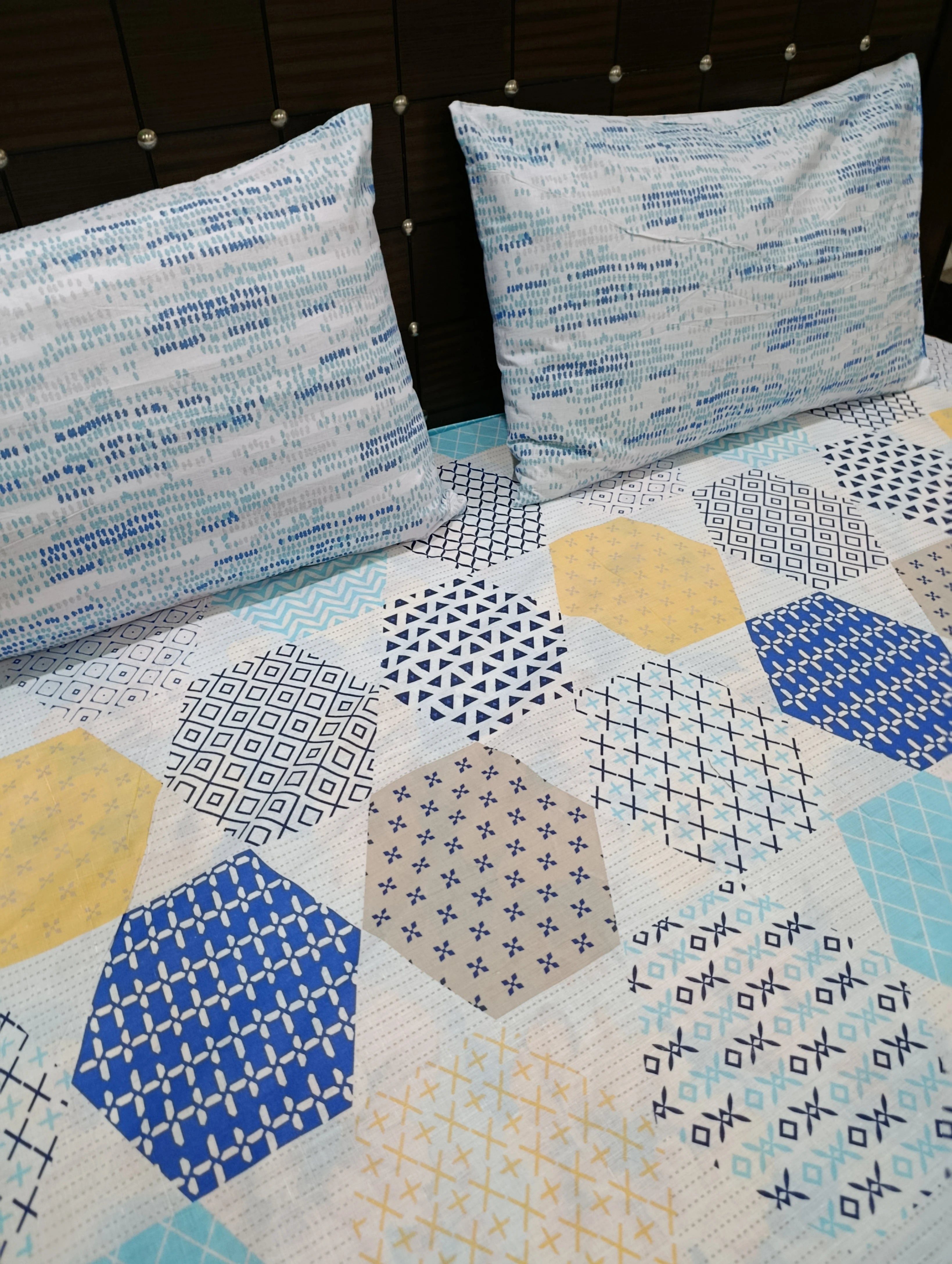5 Pieces Export Quality Cotton Bedsheet