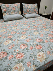 5 Pieces Pure Cotton Bedsheet