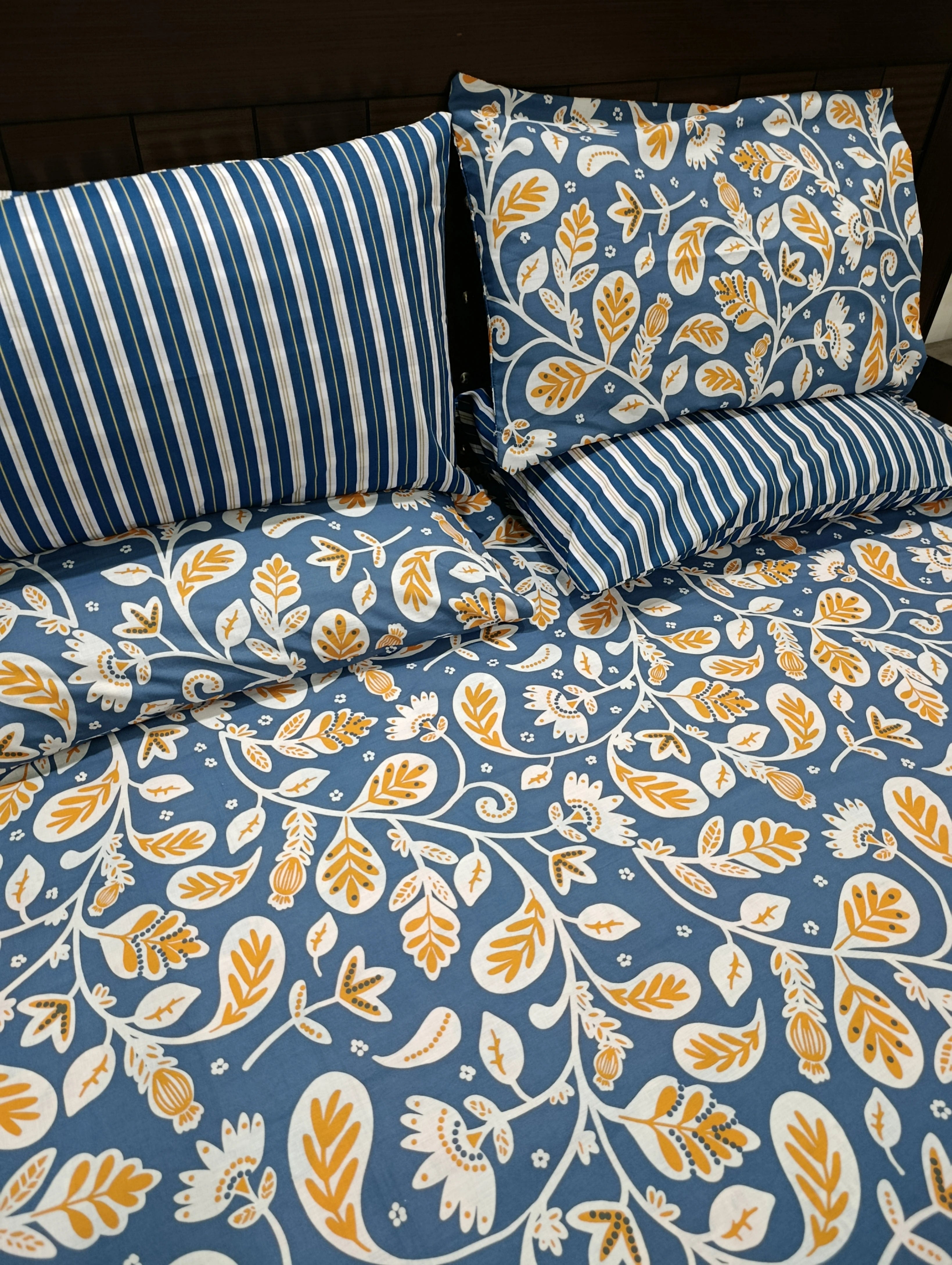 5 Pieces Export Quality Cotton Bedsheet