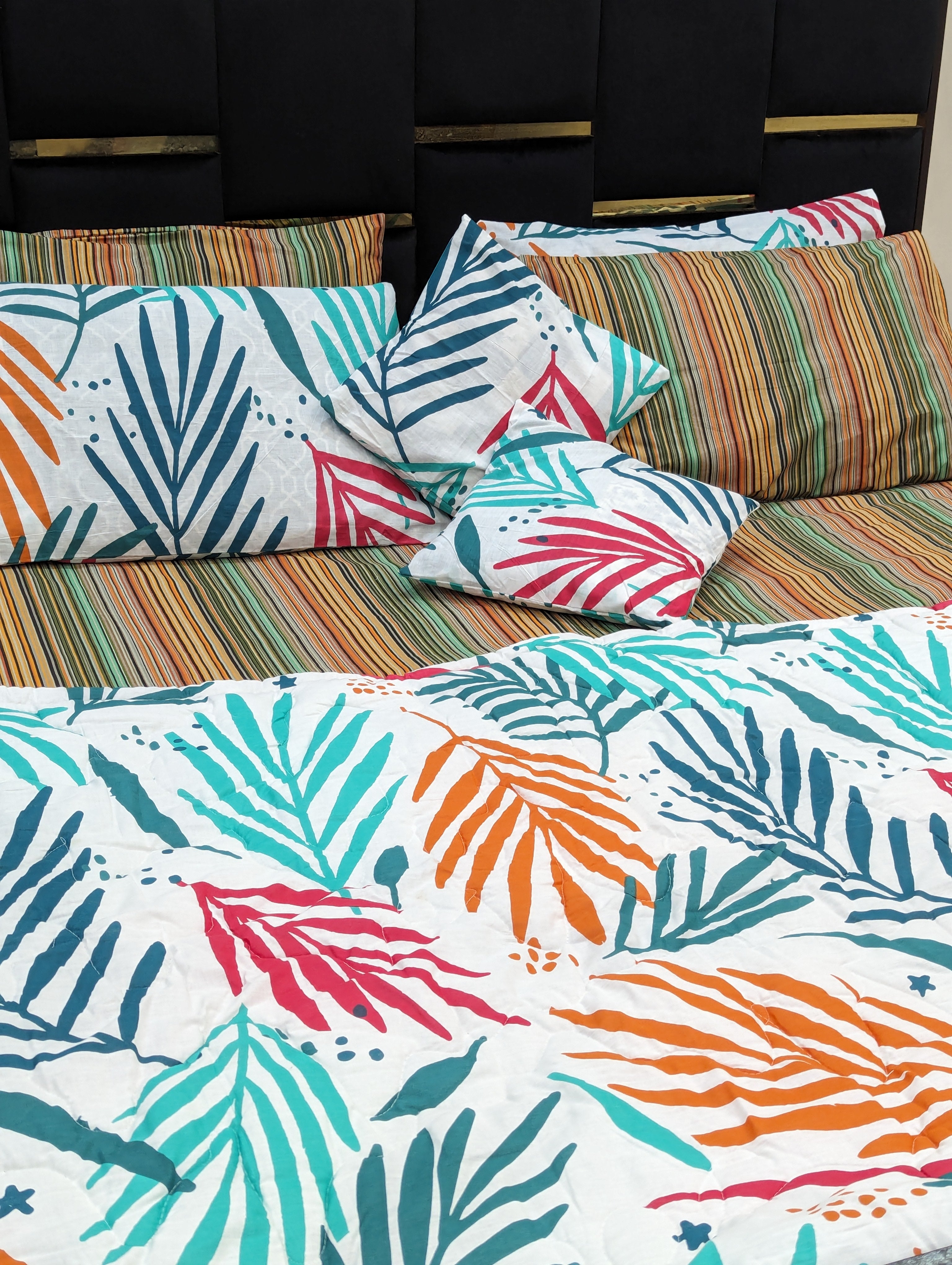 8 Pieces Export Quality Cotton Comforter set