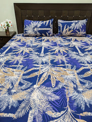 Crystal Cotton Bedsheet with 2 pillow covers
