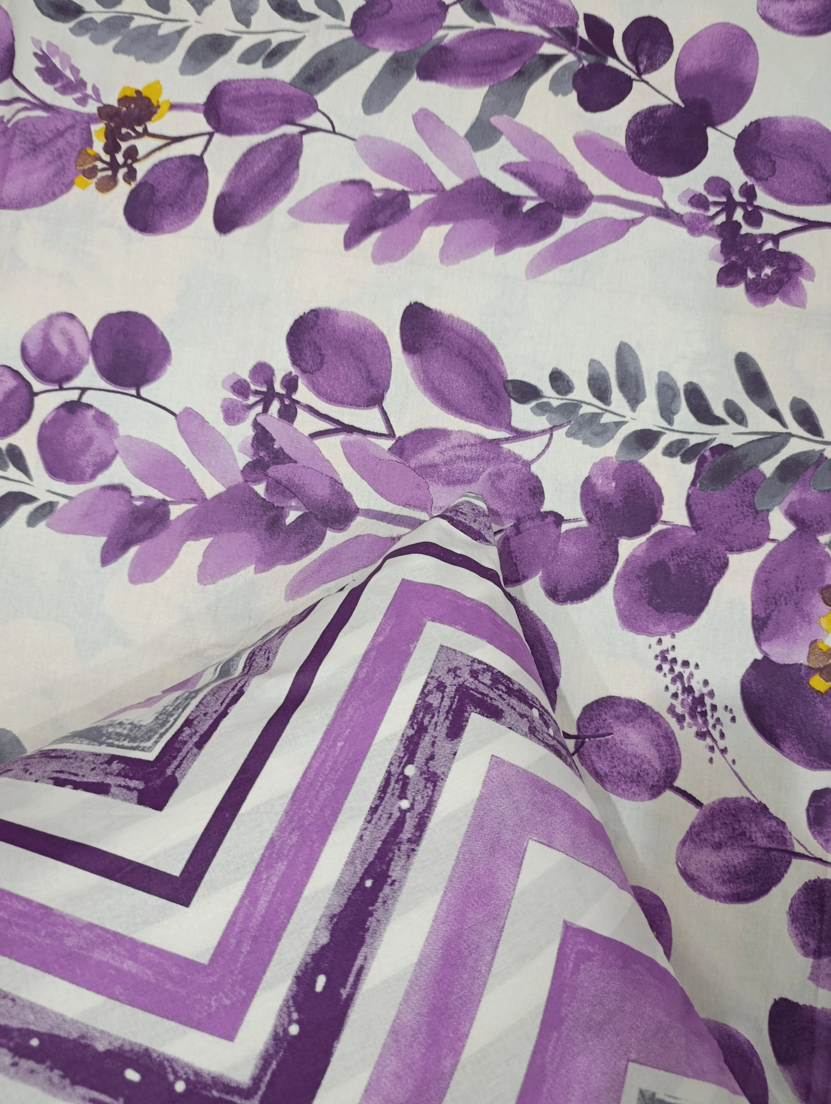 5 Pieces Pure Cotton Bedsheet