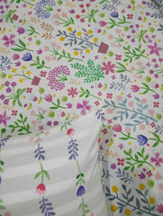 3 Pieces Pure cotton Bedsheet